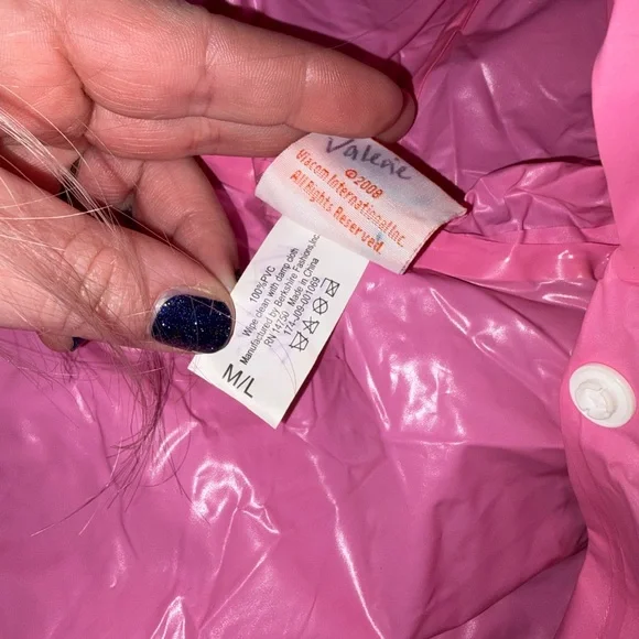 Y2K Dora The Explorer Girls Pink Rain Jacket Size M/L - Picture 2 of 7